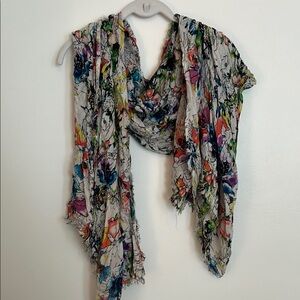 Floral Multicolor Scarf